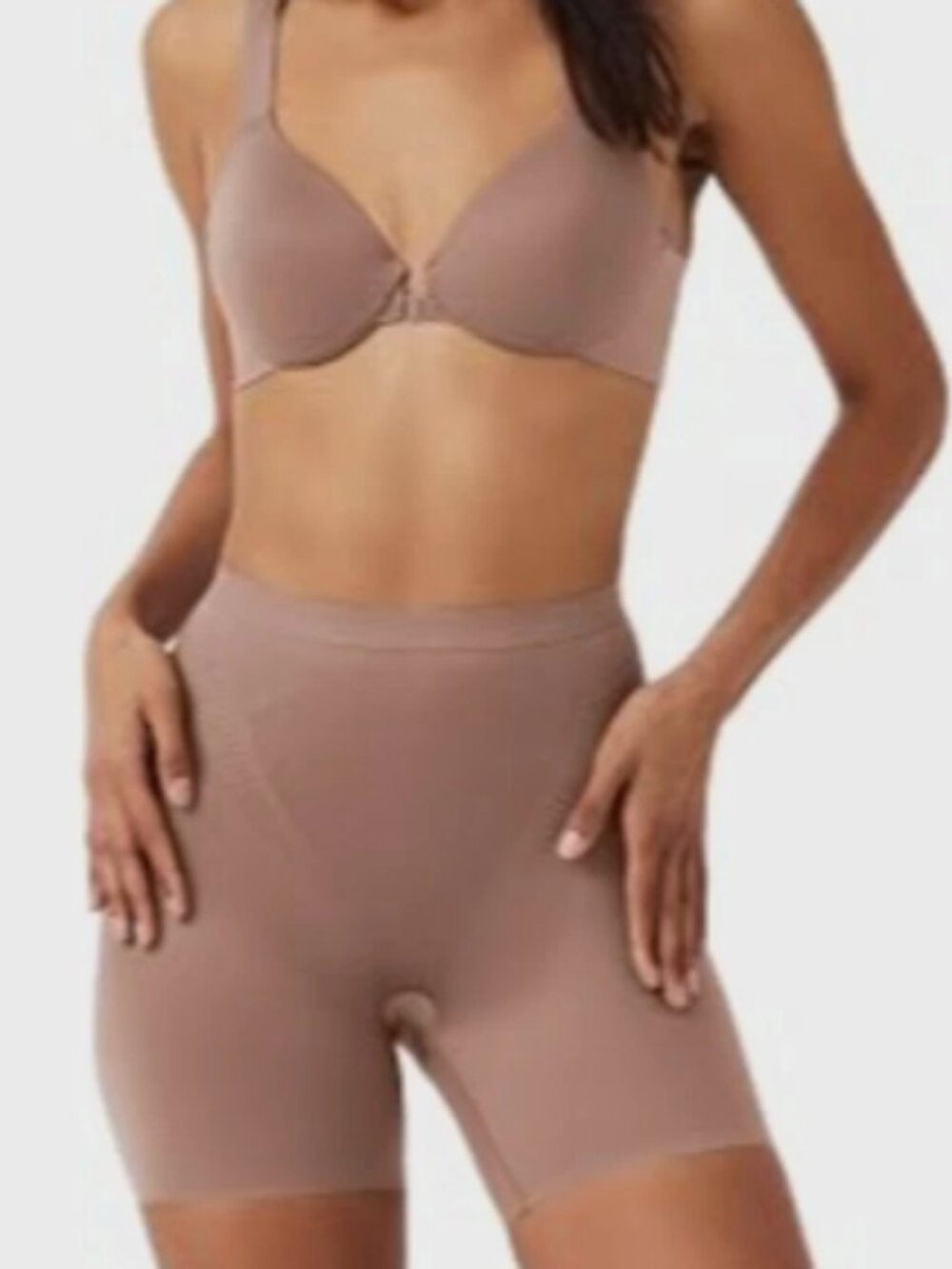 SPANX Shape Cafe Au Lait Invisible Girlshort Thinstincts 2.0 NEW sz XL 10252R